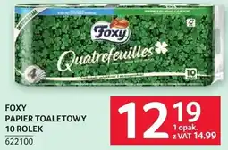 Selgros Papier toaletowy Foxy Quattrefeuille 10 rolek oferta