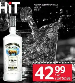 Selgros Wódka Żubrówka Biała 40% oferta