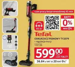 Selgros Odkurzacz pionowy TEFAL TY2079 oferta