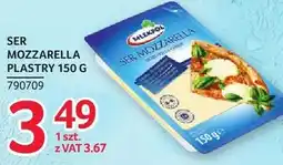 Selgros Ser mozzarella plastry Mlekpol oferta