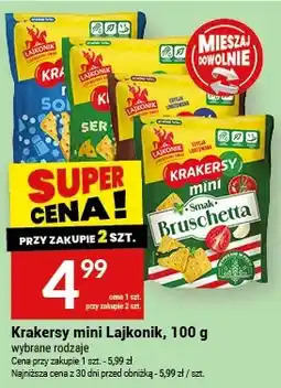 Twój Market Krakersy mini różne rodzaje oferta