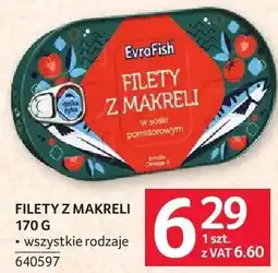 Selgros Filety z makreli Eva Fish oferta
