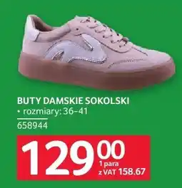 Selgros Buty damskie Sokolski oferta