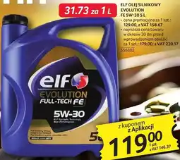 Selgros Olej silnikowy ELF Evolution Full-Tech FE 5W-30 oferta
