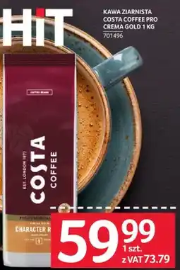 Selgros Kawa ziarnista Costa Coffee Pro Crema Gold oferta