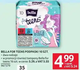 Selgros Podpaski Bella for Teens 10 szt oferta