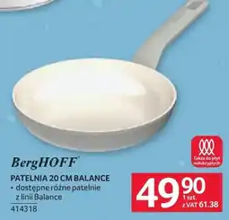 Selgros Patelnia 20 cm Balance oferta