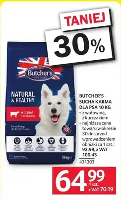 Selgros Karma dla psa Butcher's sucha oferta