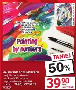 Selgros Malowanie po numerkach oferta