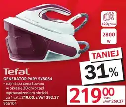 Selgros Generator pary TEFAL GENERATOR PARY SV8054 oferta