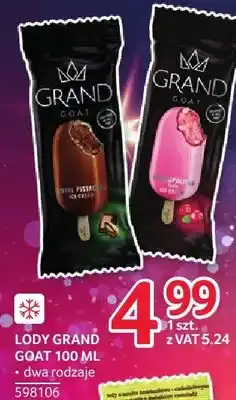 Selgros Lody Grand Goat 100ml dwa rodzaje oferta