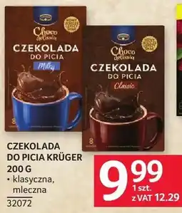 Selgros Czekolada do picia Krüger 200 g klasyczna, mleczna oferta
