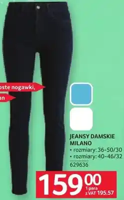 Selgros Jeansy damskie Milano oferta