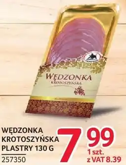 Selgros Wędzonka krótoszyńska plastry ZMB Białystok oferta