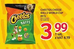Selgros Chrupki Cheetos Cheese Balls World Cup oferta