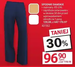 Selgros Spodnie SPODNIE DAMSKIE oferta