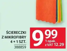 Selgros Ściereczki z mikrofibry 4+1 szt oferta