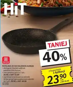 Selgros Patelnia 20 cm Valdinox Aurum oferta