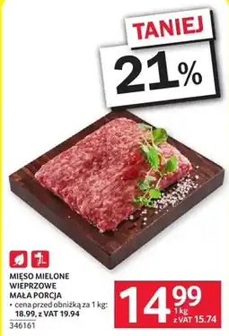 Selgros Mięso mielone wieprzowe mała porcja oferta