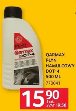 Selgros Płyn hamulcowy QARMAX DOT-4 oferta