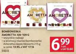 Selgros Bombonierka Amoretta 106-109 g wszystkie rodzaje oferta