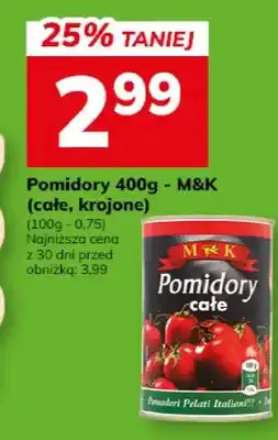 Hitpol Pomidory 400g - M&K (całe, krojone) oferta