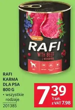 Selgros Karma Rafi dla psa oferta