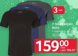 Selgros T-shirt męski Boss oferta