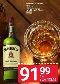 Selgros Whiskey Jameson 40% oferta