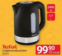 Selgros Czajnik TEFAL CZAJNIK KO3308 CZARNY oferta