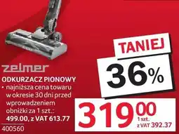 Selgros Odkurzacz ZELMER ODKURZACZ PIONOWY oferta