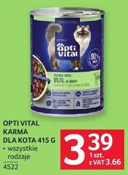 Selgros Karma Opti Vital dla kota oferta