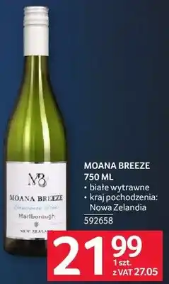 Selgros Wino MOANA BREEZE 750 ML białe półwytrawne oferta