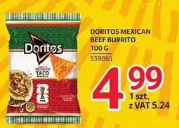 Selgros Chipsy Doritos Mexican Beef Burrito oferta