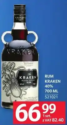 Selgros Rum Kraken 40% oferta
