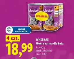 Lidl Mokra karma dla kota kaczka i kurczak oferta