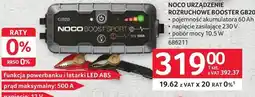 Selgros Urządzenie rozruchowe NOCO URZĄDZENIE ROZRUCHOWE BOOSTER GB20 oferta