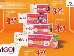 Selgros Woreczki VIGO! WORECZKI STRUNOWE 3 L 15 SZT oferta