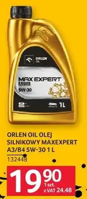 Selgros Olej silnikowy ORLEN OIL Max Expert A3/B4 5W-30 oferta