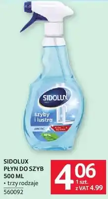 Selgros Płyn do szyb SIDOLUX PŁYN DO SZYB 500 ML trzy rodzaje oferta