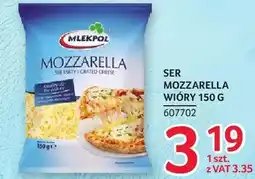Selgros Ser mozzarella wiory Mlekpol oferta
