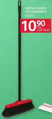 Selgros Miotła z kijem 120 cm Monica oferta