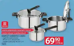 Selgros Komplet garnków 6 części oferta