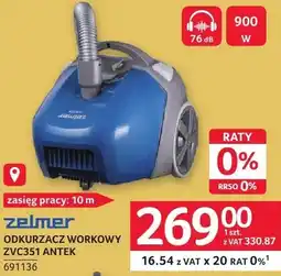 Selgros Odkurzacz workowy ZELMER ZVC351 ANTEK oferta