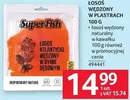 Selgros Łosoś wędzony w plastrach 100 g Superfish oferta