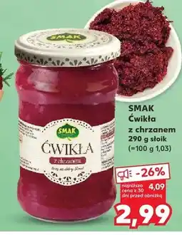 Kaufland Ćwikła z chrzanem oferta