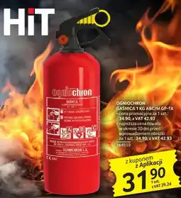 Selgros Gaśnica OGNIOCHRON GAŚNICA ABC 1 KG GP-1X oferta