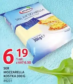 Selgros Ser mozzarella kostka Mlekpol oferta