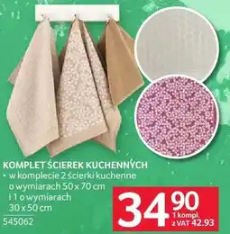 Selgros Komplet ścierek kuchennych oferta