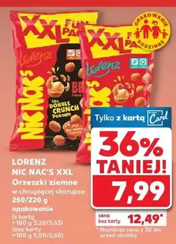 Kaufland Orzeszki ziemne w chrupiącej skorupce oferta